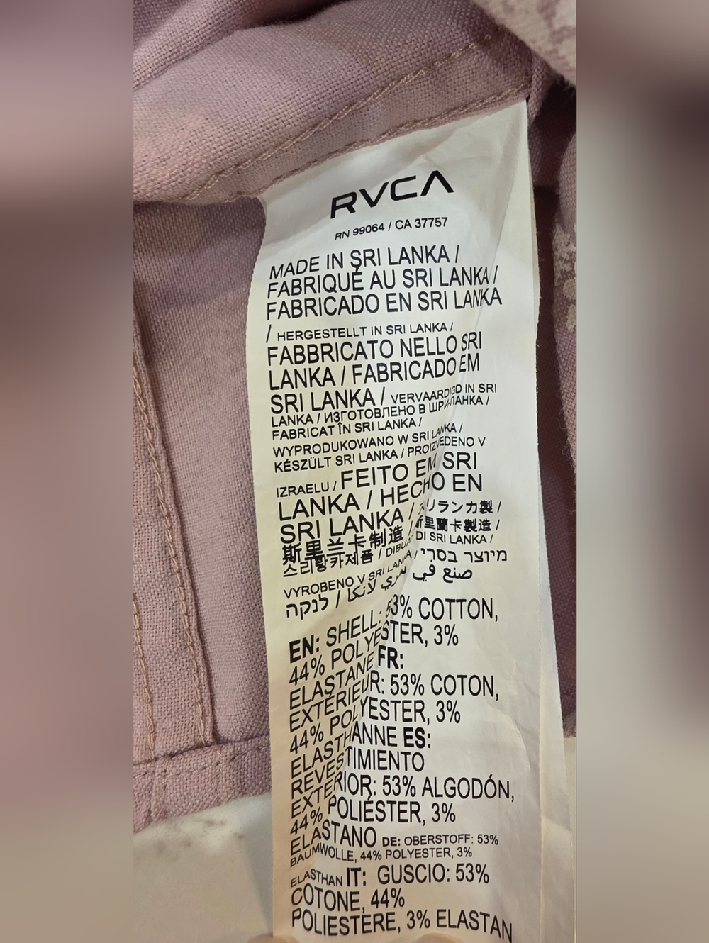 RVCA Men's That'll Do Print Short Sleeve Shirt Size M -Item 134 - Picture 4 of 9